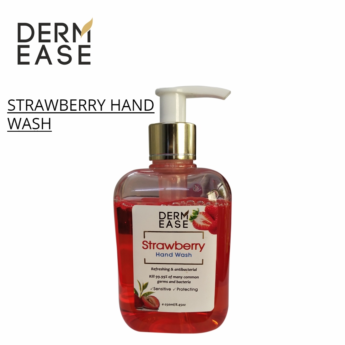 DERM EASE Strawberry Hand Wash